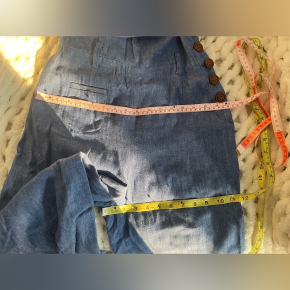 Measurements updated. Anthropologie Sharlene halter jumpsuit - Picture 14 of 16